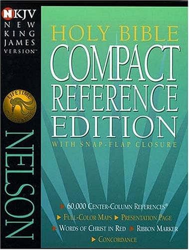 Tapa de Holy Bible Compact Reference Edition