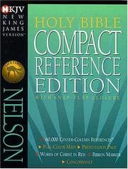 Tapa de Holy Bible Compact Reference Edition