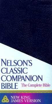 Tapa de Nelson's Classic Companion Bible