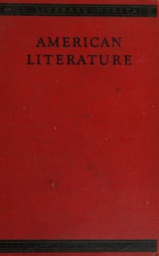 Tapa de American literature