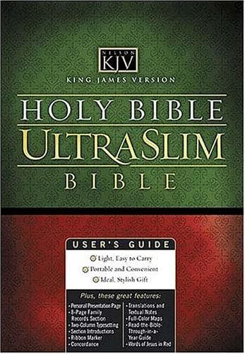 Tapa de The Kjv Slimline Bible