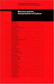 Tapa de Marxism and the interpretation of culture