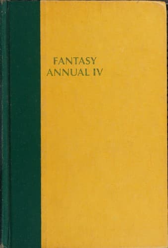 Tapa de Fantasy Annual IV