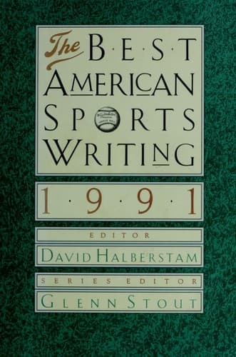 Tapa de The Best American Sports Writing 1991