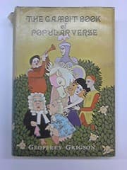 Tapa de The Gambit book of popular verse