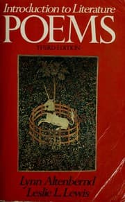 Tapa de Introduction to literature, poems -- third edition