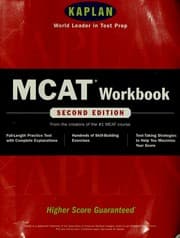 Tapa de MCAT workbook