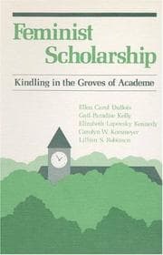 Tapa de Feminist Scholarship