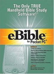Tapa de eBible for Pocket PC