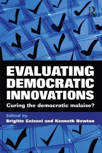 Tapa de Evaluating Democratic Innovations
