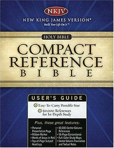 Tapa de Nkjv Compact Reference