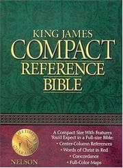 Tapa de King James Compact Reference Bible