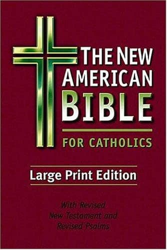 Tapa de New American Bible for Catholics