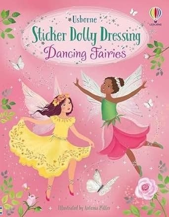 Tapa de Sticker Dolly Dressing Dancing Fairies