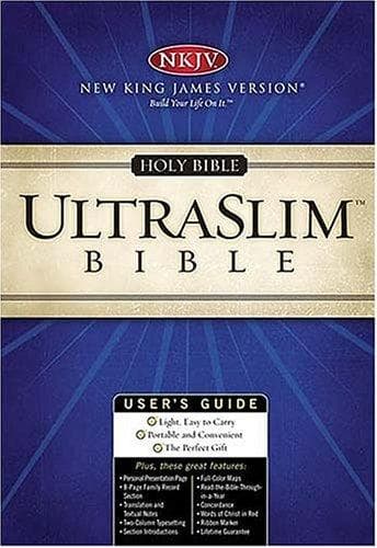 Tapa de The Nkjv Slimline Bible