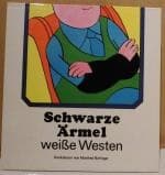 Tapa de Schwarze Ärmel, weisse Westen