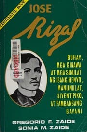 Tapa de Jose Rizal