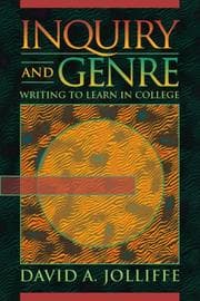 Tapa de Inquiry and Genre