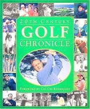 Tapa de 20th century golf chronicle