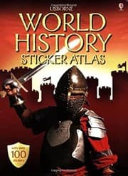 Tapa de Usborne Sticker Atlas