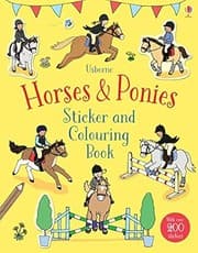 Tapa de Horses and Ponies Sticker and Colouring Book