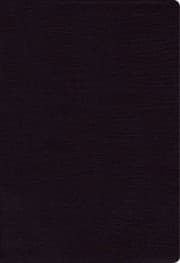 Tapa de NKJV, Cultural Backgrounds Study Bible, Bonded Leather, Black, Red Letter Edition