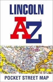Tapa de Lincoln a-Z Pocket Street Map