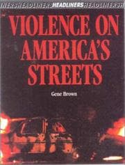 Tapa de Violence on America's Streets (Headliners)
