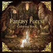 Tapa de Fantasy Forest Coloring Book
