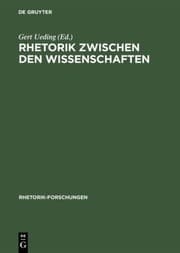 Tapa de Rhetorik zwischen den Wissenschaften