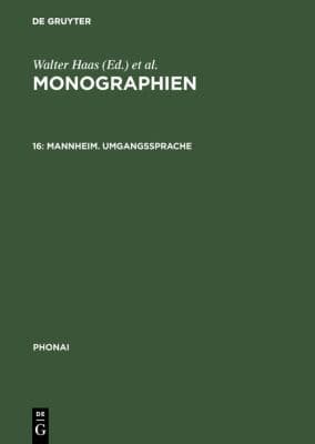 Tapa de Monographien
