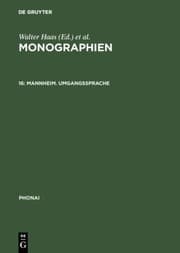 Tapa de Monographien