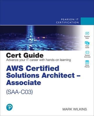 Tapa de AWS Certified Solutions Architect - Associate (SAA-C03) Cert Guide