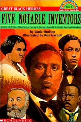 Tapa de Five Notable Inventors (Great Black Heroes)