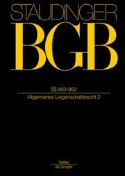 Tapa de §§ 883-902 : (Allgemeines Liegenschaftsrecht 2)