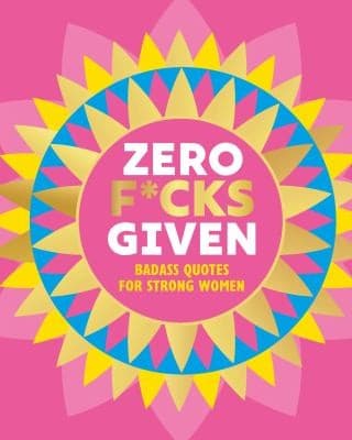 Tapa de Zero F*cks Given