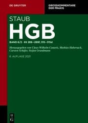 Tapa de §§ 289-289f; 315-315d
