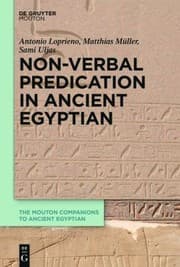 Tapa de Non-Verbal Predication in Ancient Egyptian