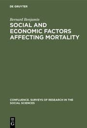 Tapa de Social and Economic Factors Affecting Mortality