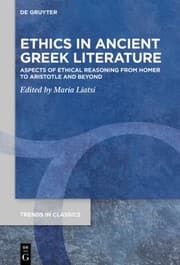 Tapa de Ethics in Ancient Greek Literature
