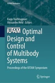 Tapa de Optimal Design and Control of Multibody Systems