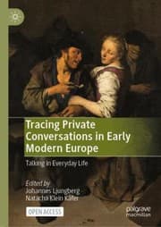Tapa de Tracing Private Conversations in Early Modern Europe