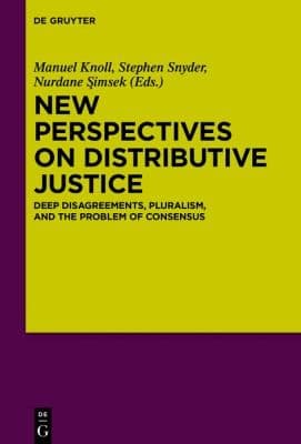 Tapa de New Perspectives on Distributive Justice