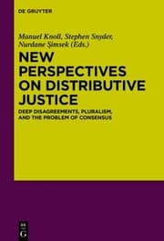 Tapa de New Perspectives on Distributive Justice