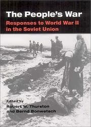 Tapa de The People's war
