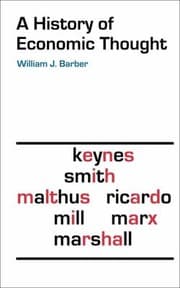 Tapa de History of Economic Thought