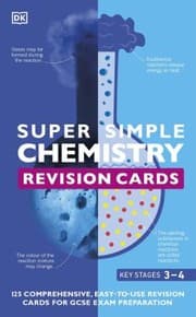 Tapa de Super Simple Chemistry Revision Cards Key Stages 3 And 4