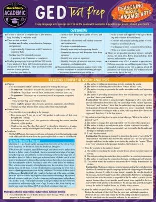 Tapa de GRE Test Prep - Reasoning Through Language Arts
