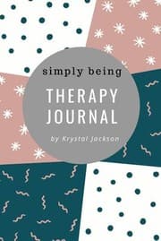 Tapa de Simply Being Therapy Journal