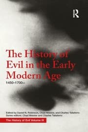 Tapa de History of Evil in the Early Modern Age